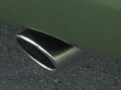 V6 Chrome Exhaust Tip - Ford (5R3Z-5K238-AA)