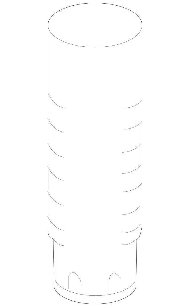 1663230098 - Springs, Suspension and Hydraulic Components: Protective Tube, Sh. Abs for Mercedes-Benz: GLE300d, GLE350, GLE400, GLE43 AMG, GLE450 AMG, GLE550e, GLE63 AMG, GLE63 AMG S, ML250, ML350, ML400, ML550, ML63 AMG Image image