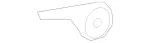 90791921009051 - Body: Adjust Handle for Mercedes-Benz: Sprinter 1500, Sprinter 2500, Sprinter 3500, Sprinter 3500XD, Sprinter 4500 Image