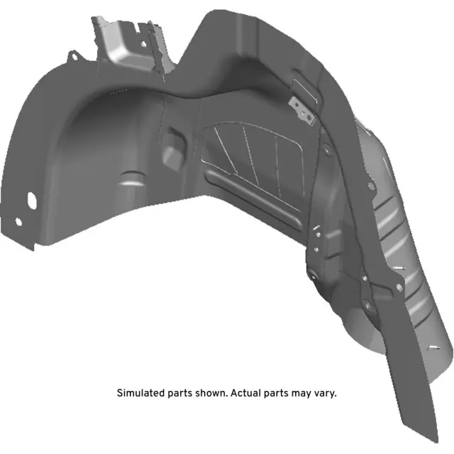 26546279 - Body: Inner Wheelhouse for Buick: Enclave | Chevrolet: Traverse, Traverse Limited | GMC: Acadia Image