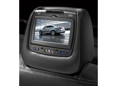 VBE5Z10E947BB - Electronics: DVD By Invision - Dual Head Restraint, Cloth for Ford: Fusion | Lincoln: MKZ Image