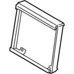 GV6Z19W700A - : 2017-2019 Ford - Evaporator Core Seal for Ford: Escape | Lincoln: MKC Image