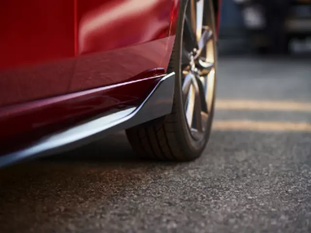 BEMDV4910 - Exterior: Side Sill Extensions - Jet Black for Mazda: 3 Image