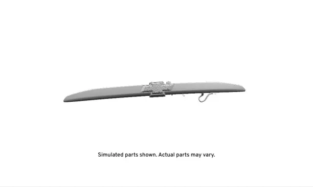 42492991 - : Primed Deck Lid Center Applique with License Plate Lamp for Chevrolet: Sonic Image