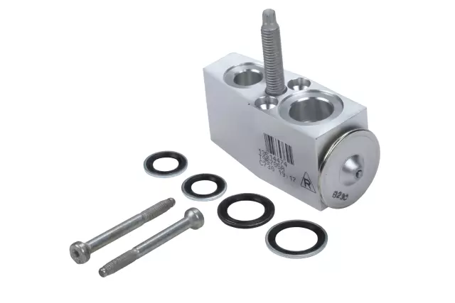 84445413 - : Part# 84445413 Air Conditioning Thermal Expansion Valve Kit with Tube Seals, Valve Seals, Valve, Stud, and Bolts for Cadillac: Escalade ESV | Chevrolet: Suburban, Suburban 3500 HD | GMC: Yukon XL Image
