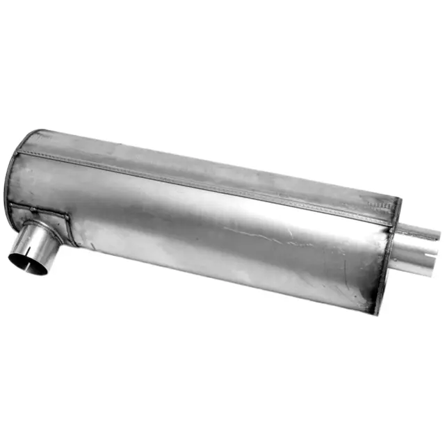 22958 - : Heavy Duty Direct Fit Exhaust Muffler 4" Inlet (ID) 4" Outlet (ID) for Walker Exhaust Image