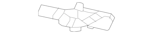 1679201009 - Rear Seat Bench: Release Handle for Mercedes-Benz: EQS 450 SUV, EQS 450+ SUV, EQS 580 SUV, GLE350, GLE450e, GLE580, GLS450, GLS580, GLS63 AMG, Maybach GLS600 Image image