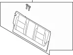 896007S601 - Body: Seat Back Assembly for Infiniti Image