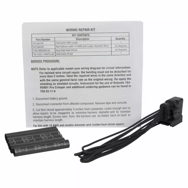 Wire Assembly - Ford (DU2Z-14S411-EA)
