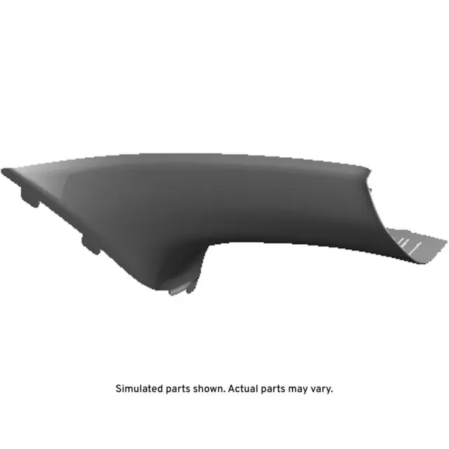 84190348 - : Light Ash Gray Passenger Side Windshield Garnish Molding for GMC: Acadia Image