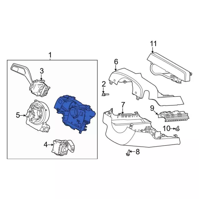 LB5Z3F791DA - Steering: Control Module for Ford: Mustang Mach-E Image