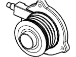 4R8Z7A564AA - : Cylinder Assembly Clutch Slave for Ford Image