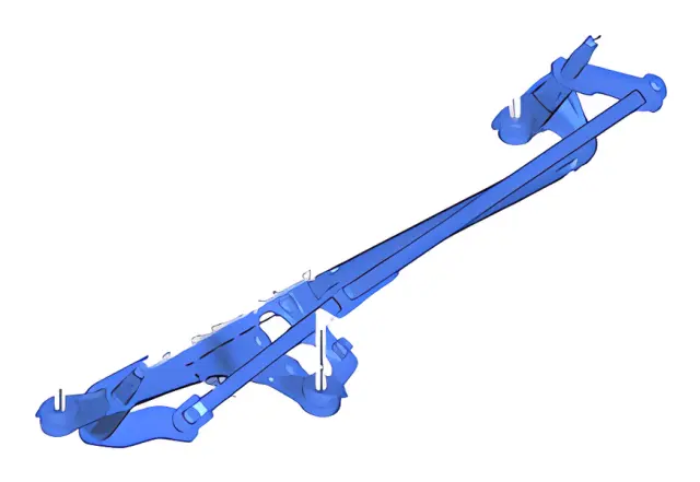 LB5Z17566B - Body: Wiper Linkage for Ford Image