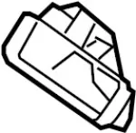 278907S010 - HVAC: Duct for INFINITI: QX56 Image