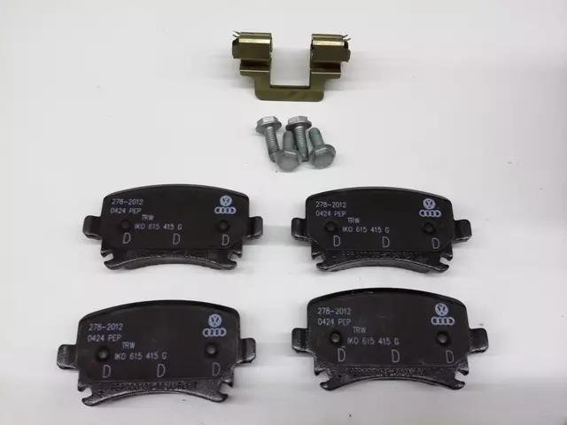 1K0698451K - Brakes: Brake Pads for Audi: TT, TT Quattro, TT RS Quattro, TTS Quattro Image