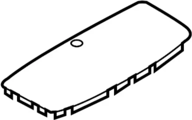 687201LA1B - Body: Speaker Grille for INFINITI: QX56, QX80 Image