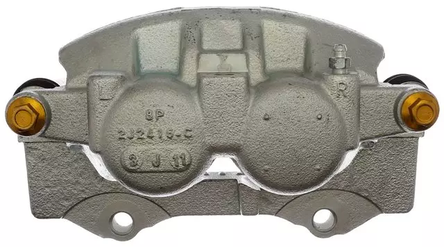 19360687 - : Front Driver Side Disc Brake Caliper Assembly (Friction Ready Coated), Remanufactured for GM Image