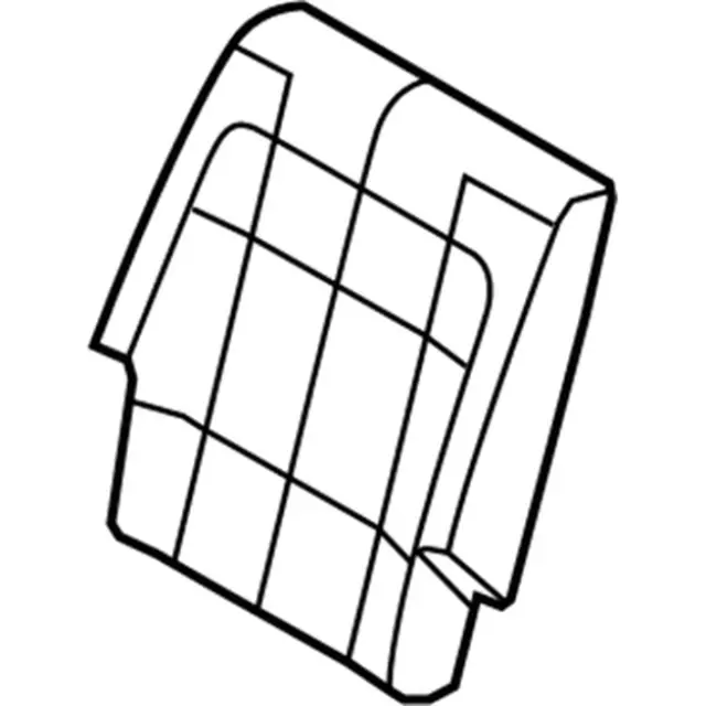 GA8Z7466601BA - Body: Seat Back Cover for Ford: Flex Image