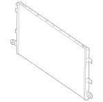 2475003800 - Radiator: Coolant Radiator for Mercedes-Benz: 220a, A220, A35 AMG, CLA250, CLA35 AMG, GLA250, GLA35 AMG, GLB250, GLB35 AMG Image