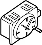 25810ZQ10A - : Clock for INFINITI: QX56 Image