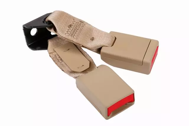 19260434 - : Light Cashmere Rear Seat Belt with Buckle for GM Image