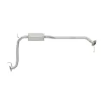 75522 - : Exhaust Resonator and Pipe Assembly 1.75" Inlet (ID) 1.75" Outlet (ID) for Walker Exhaust Image