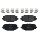 TXC1596 - : TRW PREMIUM BRAKING - CERAMIC BRAKE PAD SET - TXC1596 for TRW Image