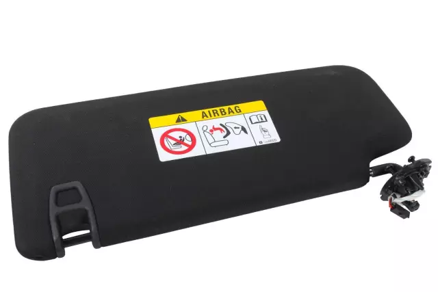 Jet Black Passenger Side Sunshade - GM (84232887)