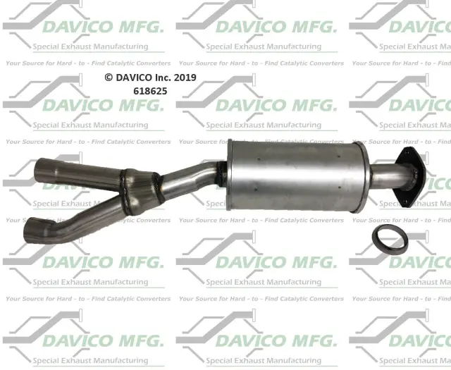 618625 - Exhaust: Direct fit Muffler for DAVICO CONVERTERS Image