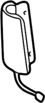 Y8EHMAR10A - : Side Impact Inflator Module for INFINITI: Q45 Image