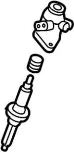 49210AM800 - : Rack And Pinion Steering Pinion Shaft for INFINITI: G35 Image