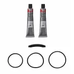 OS30812 - : Engine Oil Pan Gasket Set RTV Black silicone w/Rubber end seal for FEL-PRO Image