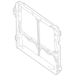 1975050241 - : Mounting Frame for Mercedes-Benz Image