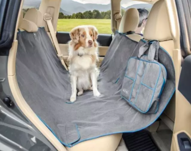 F75AM100 - Interior: 2010-2025 Hyundai Hammock Heather Charcoal for Genesis: G70, G80, G90, GV60, GV70, GV80, GV80 Coupe | Hyundai: Accent, Elantra, Elantra N, Ioniq, Ioniq 5, Ioniq 5 N, Ioniq 6, Kona, Kona Electric, Nexo, Palisade, Santa Cruz, Santa Fe, Santa Fe Sport, Santa Fe XL, Sonata, Tucson, Veloster, Veloster N, Venue, Veracruz Image