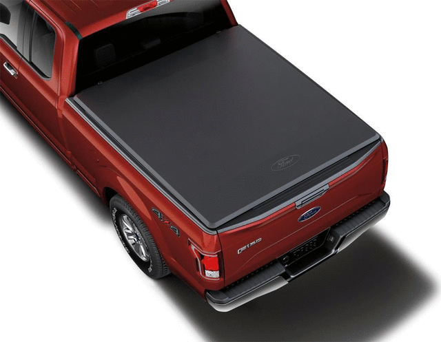 VML3Z99501A42U - Exterior: Advantage Soft Folding Tonneau Cover For for Ford Image