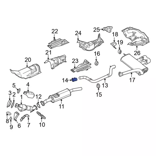 Clamp - Ford (NU2Z-5K256-B)