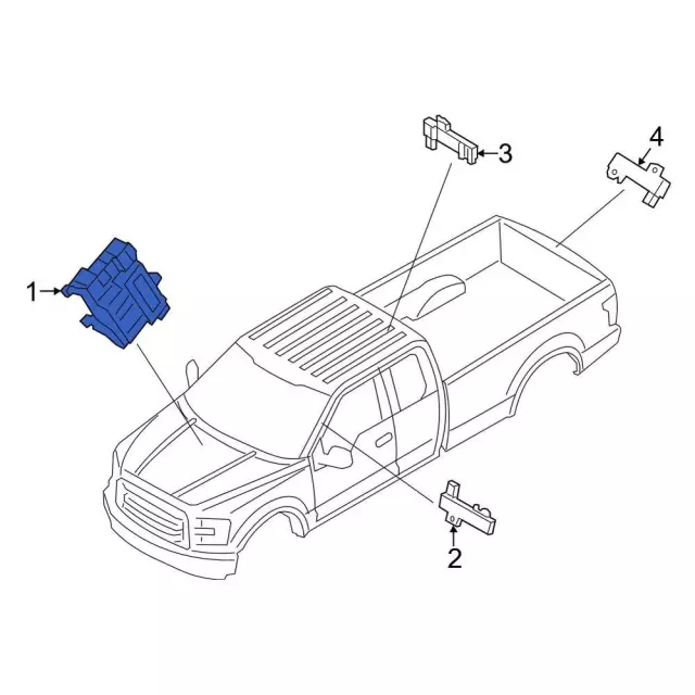 Control Module - Ford (lu5z15604cm)