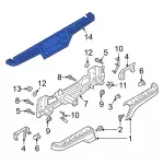 ML3Z17B807AB - Body: Step Pad for Ford: F-150 Image