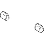 DG1Z54501A04CB - Body: Outer Cover for Ford: Taurus Image