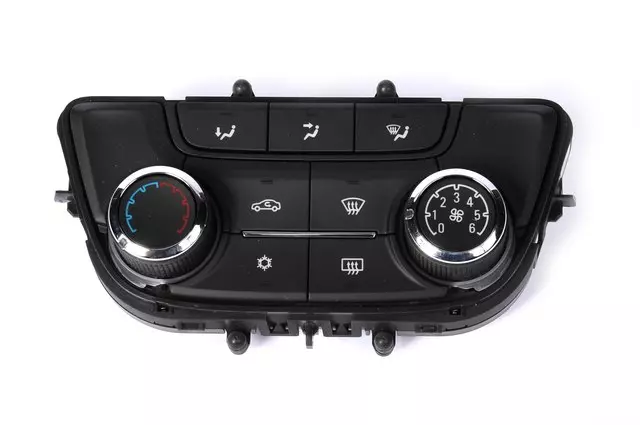 Black Heating and Air Conditioning Control Panel - GM (22944949)