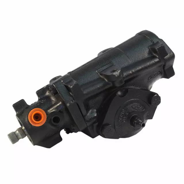 F8TZ3504ACRM - Steering: Steering Gear for Ford: Bronco, Bronco II, E-150 Econoline, E-150 Econoline Club Wagon, E-250 Econoline, E-250 Econoline Club Wagon, E-350 Econoline, E-350 Econoline Club Wagon, Econoline Super Duty, Explorer, F-150, F-250, F-250 HD, F-350, F-Super Duty, Ranger Image
