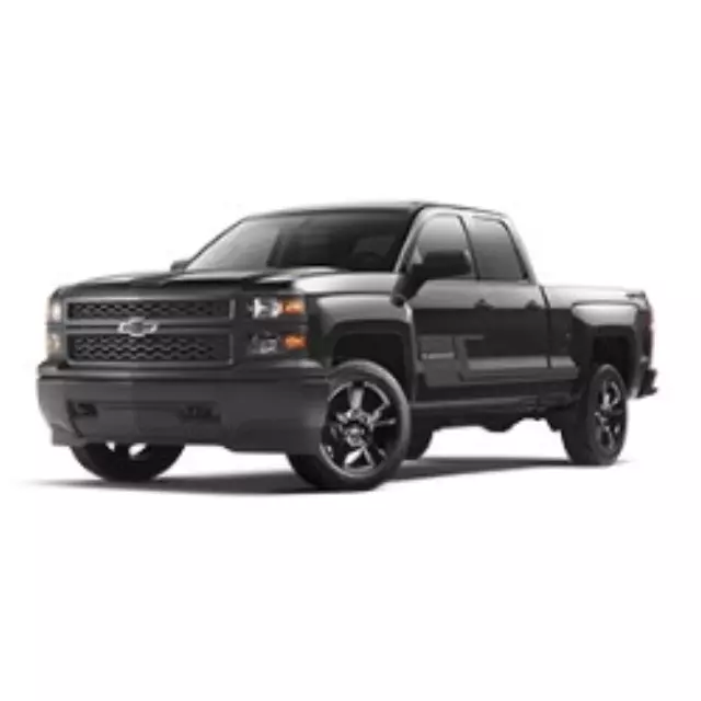 19331569 - Exterior: Blackout Edition Bodyside And Hood Graphics for Chevrolet: Silverado 1500, Silverado 2500 HD, Silverado 3500 HD Image