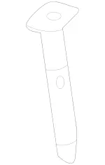 21197006419051 - Body: Headrest Guide for Mercedes-Benz Image