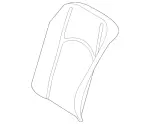 2119102516 - Driver Seat: Padding for Mercedes-Benz Image