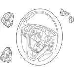 FB5Z3600FB - Steering: Steering Wheel for Ford: Explorer Image image