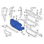PC3Z8B455A - Body: Mount Panel for Ford Image