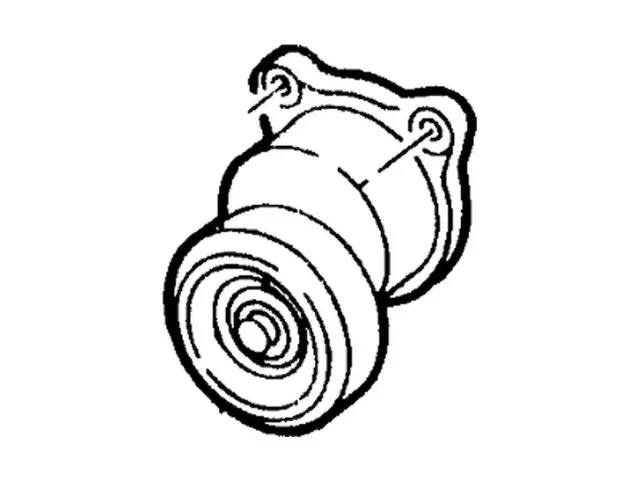 XS4Z6B209AA - Cooling System: Belt Tensioner for Ford: Escort | Mercury: Tracer Image