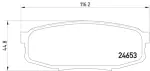 355013771 - : Disc Brake Pad Set for Hella Pagid Image