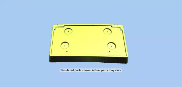 23116118 - Body: License Bracket for GM Image