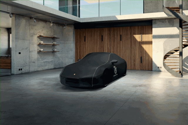 99204401212 - Exterior: 75 Years Of Porsche Indoor Car Cover for Porsche: 911 Image